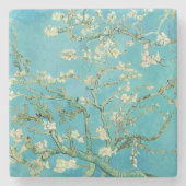 Almond Blossoms | Vincent van Gogh Steinuntersetzer (Vorderseite)