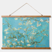 Almond Blossoms | Vincent van Gogh Wandteppich Mit Holzrahmen (Vorne)