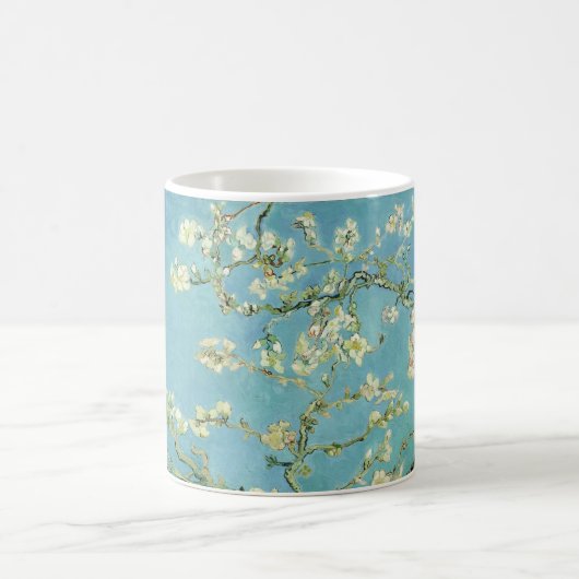 Almond Blossoms von van Gogh Kaffeetasse (Mittel)