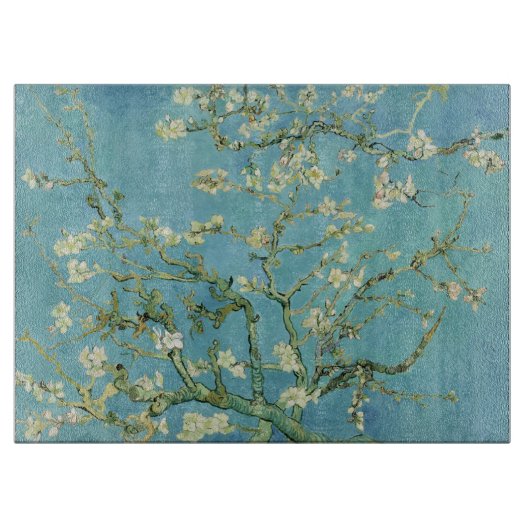 Almond Blossoms von van Gogh Schneidebrett (Vorderseite)