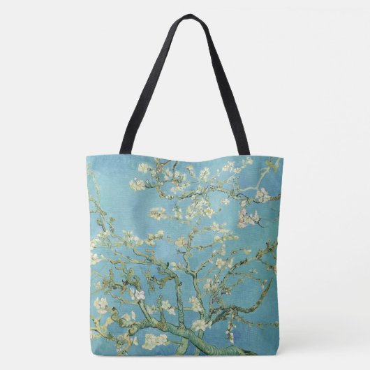 Almond Blossoms von van Gogh Tasche (Rückseite)