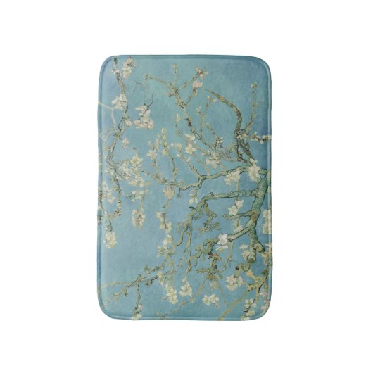 Almond Blossoms von Vincent Van Gogh Fine Art Badematte (Vorderseite Vertikal)
