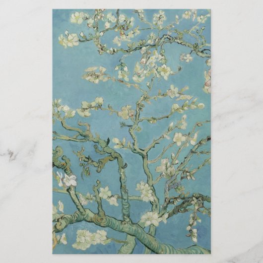 Almond Blossoms von Vincent Van Gogh Fine Art Flyer (Vorne)