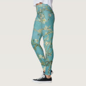 Almond Blossoms von Vincent Van Gogh Fine Art Leggings (Links)