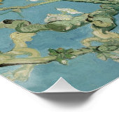 Almond Blossoms von Vincent Van Gogh Fine Art Poster (Ecke)