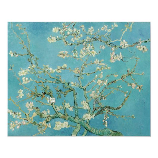 Almond Blossoms von Vincent van Gogh Fotodruck (Vorne)