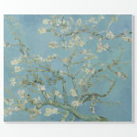 Almond Blossoms von Vincent Van Gogh Geschenkpapier<br><div class="desc">Die Mandelblüten von Vincent Van Gogh, Öl auf der Leinwand 1890, sind ein Gemälde der Zweige eines Mandelbaumes mit kleinen, blühenden weißen Blume an einem klaren und hellen blauen Himmel. Gemalt mit den Einflüssen des Impressionismus und japanischer Drucke in seinen abgeflachten Farben und gewagten, ausdrucksstarken Konturen, breitet sich das Thema...</div>