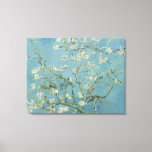 Almond Blossoms von Vincent Van Gogh Leinwanddruck<br><div class="desc">Die Mandelblüten von Vincent Van Gogh, Öl auf der Leinwand 1890, sind ein Gemälde der Zweige eines Mandelbaumes mit kleinen, blühenden weißen Blume an einem klaren und hellen blauen Himmel. Gemalt mit den Einflüssen des Impressionismus und japanischer Drucke in seinen abgeflachten Farben und gewagten, ausdrucksstarken Konturen, breitet sich das Thema...</div>