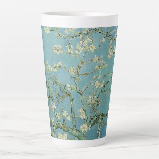 Almond Blossoms von Vincent Van Gogh Milchtasse (Vorderseite)