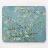 Almond Blossoms von Vincent Van Gogh Mousepad (Vorne)