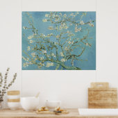 Almond Blossoms von Vincent Van Gogh Poster (Küche)