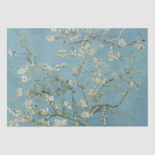 Almond Blossoms von Vincent Van Gogh Seidenpapier (Vorderseite)