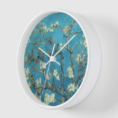 Almond Blossoms Wanduhr (Winkel)