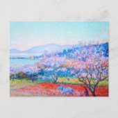 Almond Blume Orchard Théo van Rysselberghe Postkarte (Vorderseite)