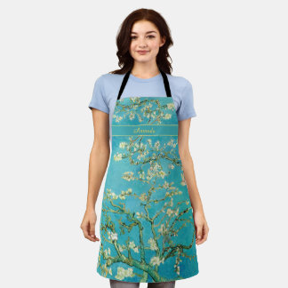 Almond-Blüten von van Gogh All-over-Print-Schürze Schürze
