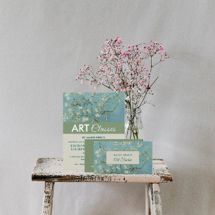 Almond Blüten von Vincent Van Gogh, Art Classes Flyer