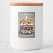 Almond Candle Lebensmitteletikett (Vorderseite)