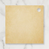 Almond Extract Modern Tag ZEX_001b Geschenkanhänger (Rückseite)