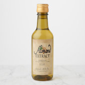 Almond Extract Weinetikett (Vorderseite)