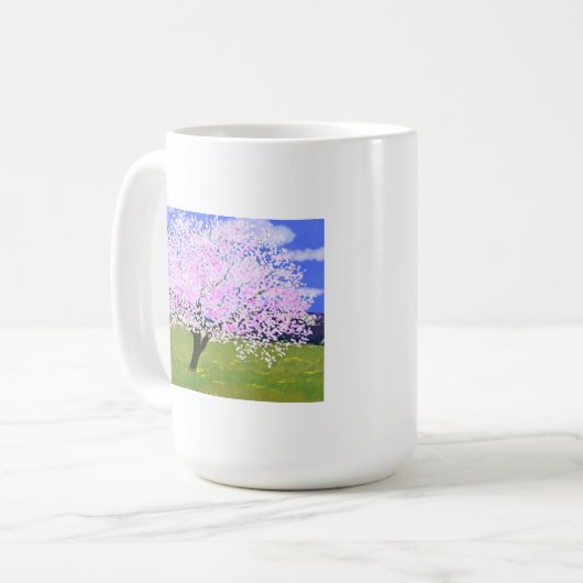 Almond in Bloom Kaffeetasse (Vorderseite Links)