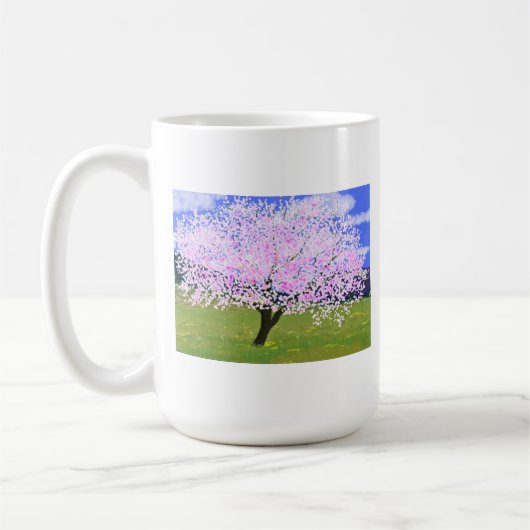 Almond in Bloom Kaffeetasse (Links)