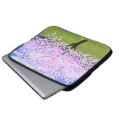 Almond in Bloom Laptopschutzhülle (Vorne Knopf)