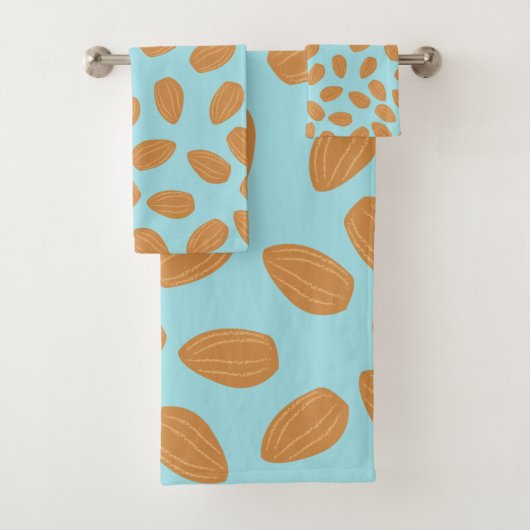 Almond Pattern Badhandtuch Set (Insitu)