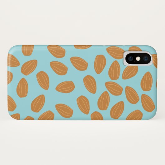 Almond Pattern Case-Mate iPhone Hülle (Rückseite (Horizontal))