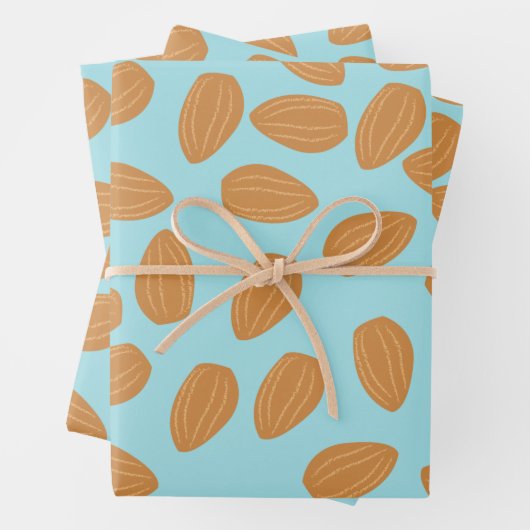 Almond Pattern Geschenkpapier Set (Beispiel)