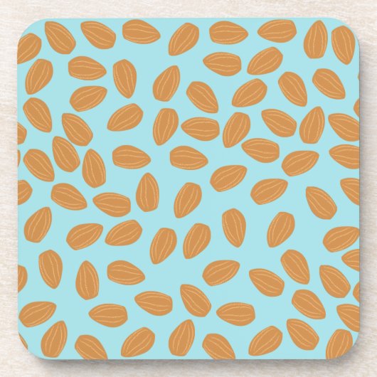 Almond Pattern Getränkeuntersetzer (Vorderseite)