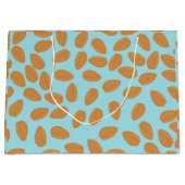 Almond Pattern Große Geschenktüte (Vorderseite)