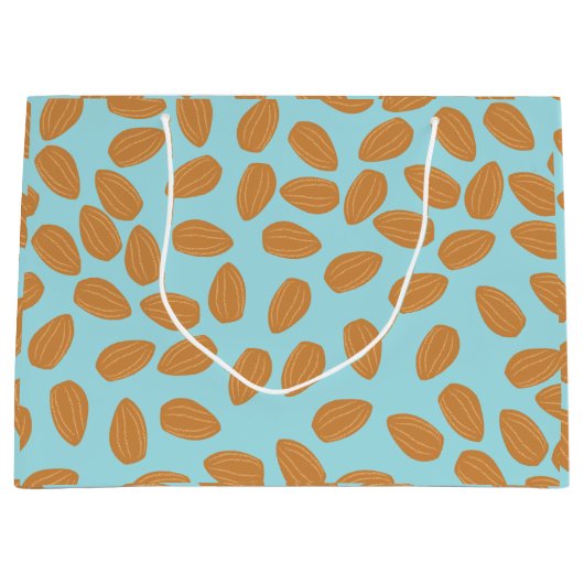 Almond Pattern Große Geschenktüte (Vorderseite)