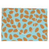 Almond Pattern Große Geschenktüte (Rückseite)