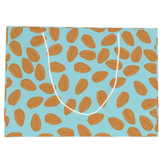 Almond Pattern Große Geschenktüte (Rückseite)