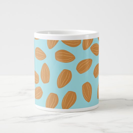 Almond Pattern Jumbo-Tasse (Vorderseite)