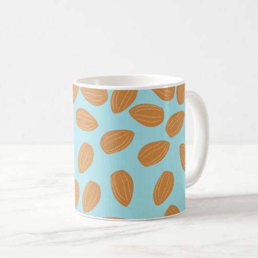 Almond Pattern Kaffeetasse (VorderseiteRechts)