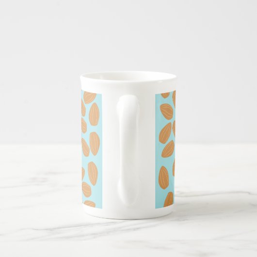 Almond Pattern Porzellantasse (Rückseite)