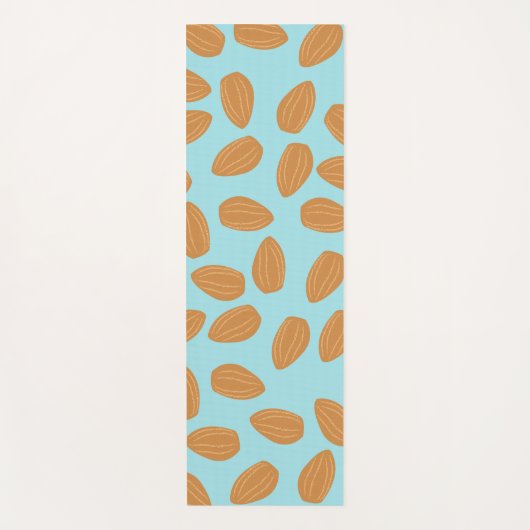 Almond Pattern Yogamatte (Vorderseite)