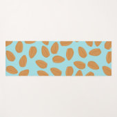 Almond Pattern Yogamatte (Vorderseite (Horizontal))