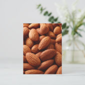 Almond Postkarte (Stehend Vorderseite)