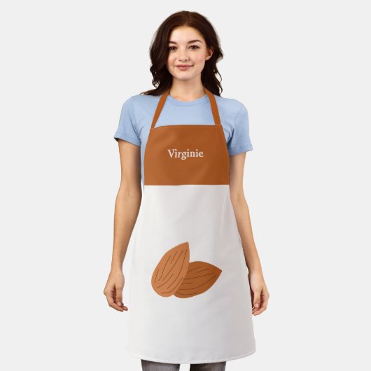 Almond Schürze (Getragen)