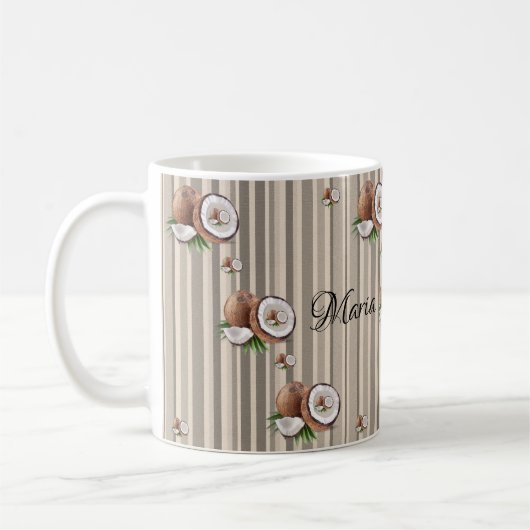 Almond Stripe Tasse (Links)
