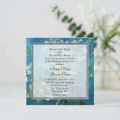 Almond Tree, berühmte Hochzeit der bildenden Künst Einladung (Stehend Vorderseite)