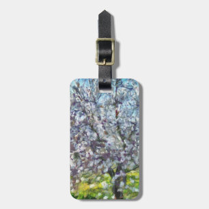 Almond Tree Blossom Kunstmalerei Gepäckanhänger