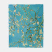 Almond Tree blühend von Van Gogh Fleecedecke (Vorderseite)
