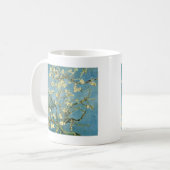 Almond Tree blühend von Van Gogh Kaffeetasse (Vorderseite Links)