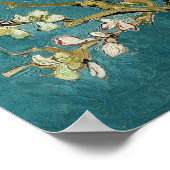 Almond Tree blühend von Van Gogh Poster (Ecke)