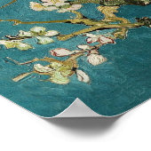 Almond Tree blühend von Van Gogh Poster (Ecke)
