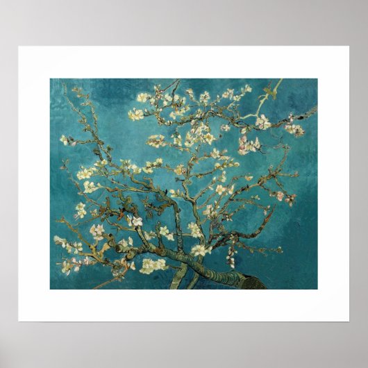 Almond Tree blühend von Van Gogh Poster (Vorne)