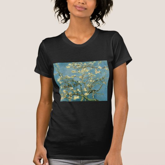 Almond Tree blühend von Van Gogh T-Shirt (Vorderseite)